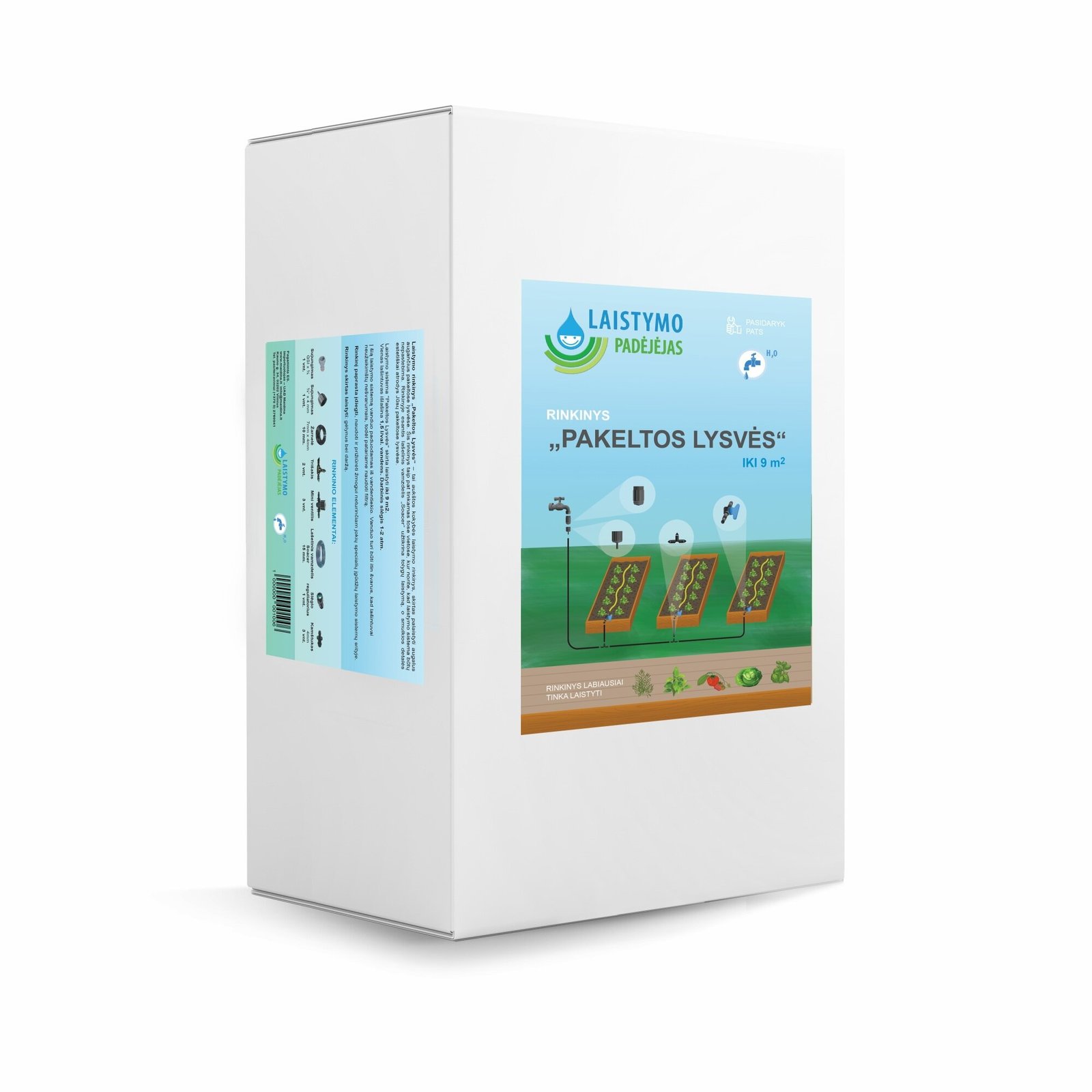 Laistymo rinkinys „Pakeltos lysvės“