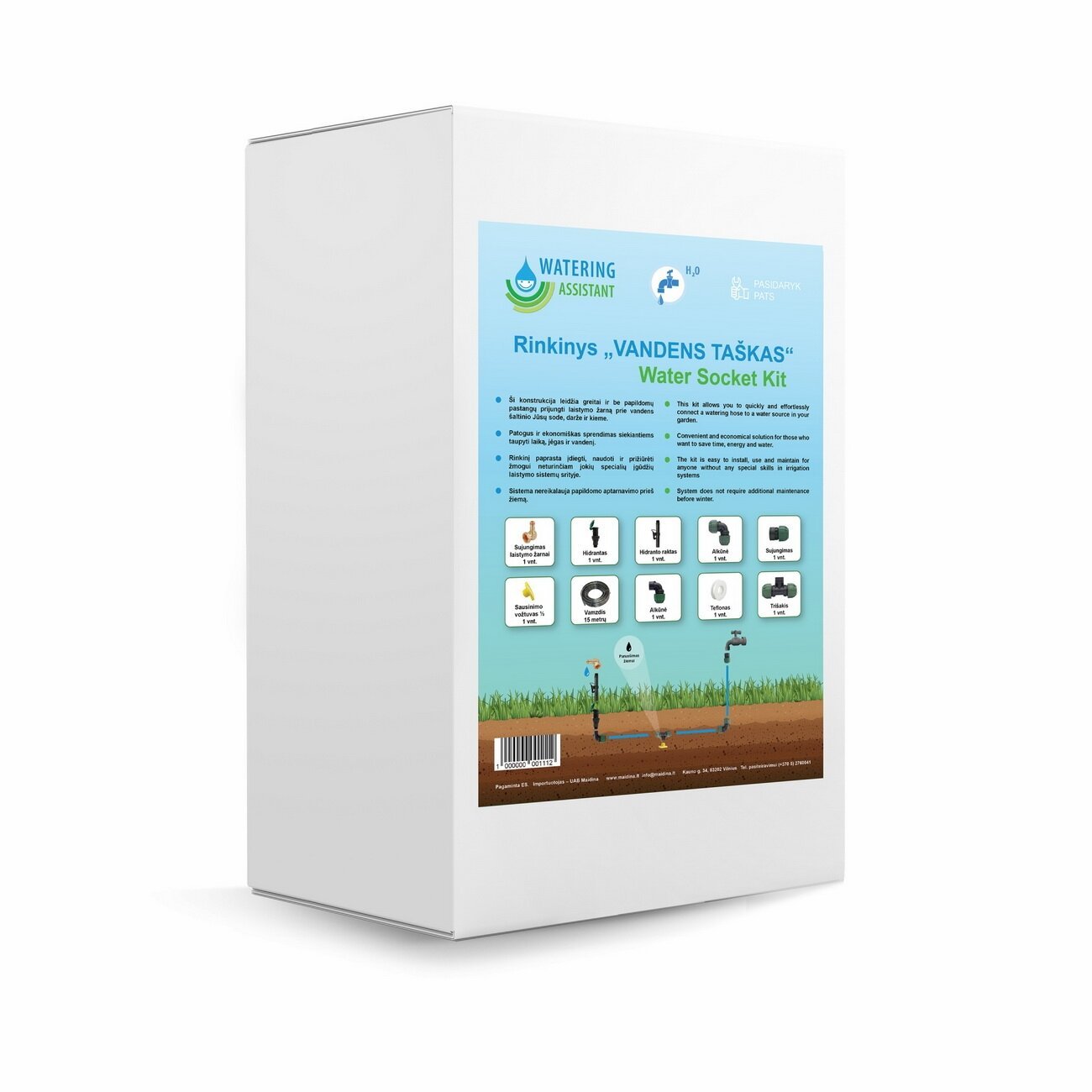 Laistymo rinkinys „Vandens taškas“