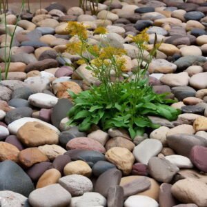 Piktžole tarp akmenų