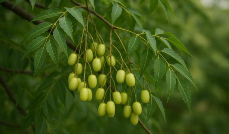 nimbamedžio vaisiai